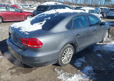 2015 Volkswagen Passat 1.8T S из США, поврежденный, VIN 1VWAT7A36FC071284